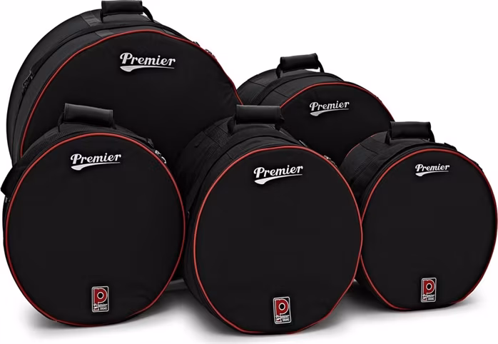 Premier 22" Soft Case 5pc Heavy Rock Set - Zestaw pokrowców do zestawu perkusyjnego