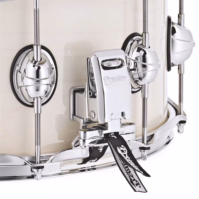 Premier Genista Classic 14" x 7" Snare Drum Ermine - Werbel