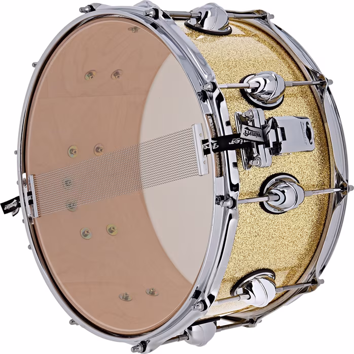 Premier Genista Classic 14" x 7" Snare Drum Vintage Gold Sparkle - Werbel