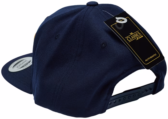 Blond Classic Snapback Navy & Gold - Bejsbolówka