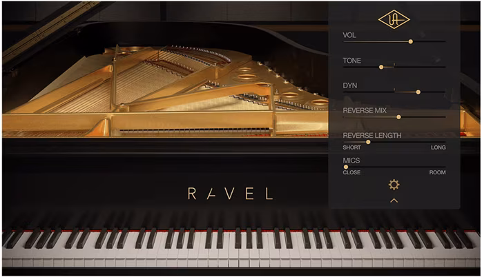 Universal Audio Ravel Grand Piano Native - Oprogramowanie