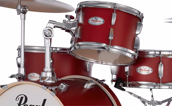 Pearl Midtown set Matte Red - Zestaw perkusyjny
