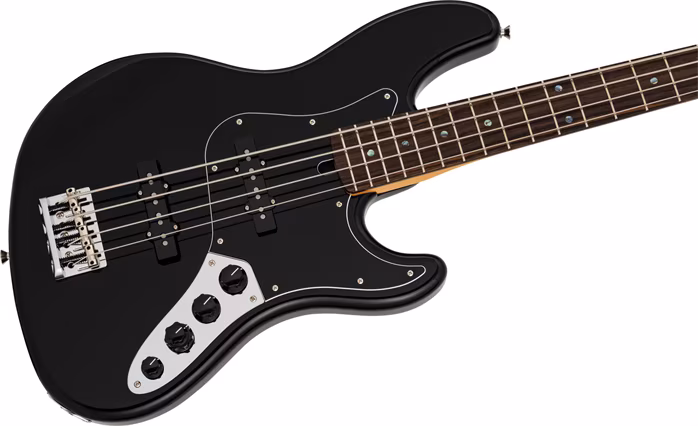 Fender Made in Japan Limited Active Modern Jazz Bass RW BK - Elektryczna gitara basowa