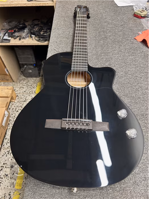 Godin Arena Pro Ltd CW Onyx Black (uszkodzone) - Elektroakustyczna gitara klasyczna