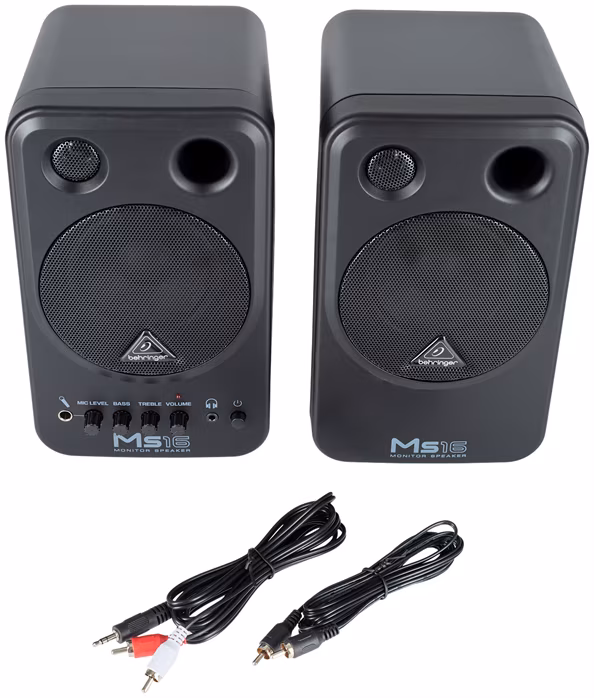 Behringer MS16 - Aktywne monitory studyjne