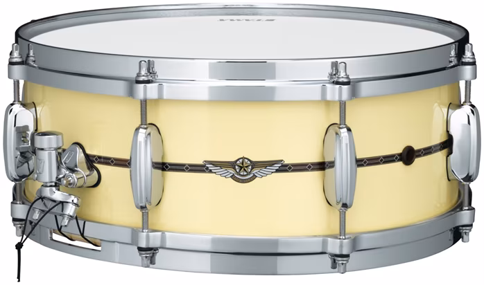 Tama 14" x 5,5" STAR Maple Antique White Snare Drum - Werbel