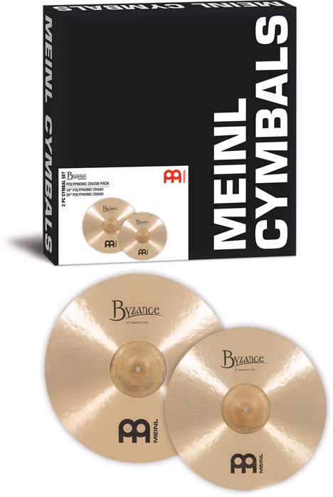 Meinl Byzance 2pcs Traditional Crash Pack - Zestaw talerzy