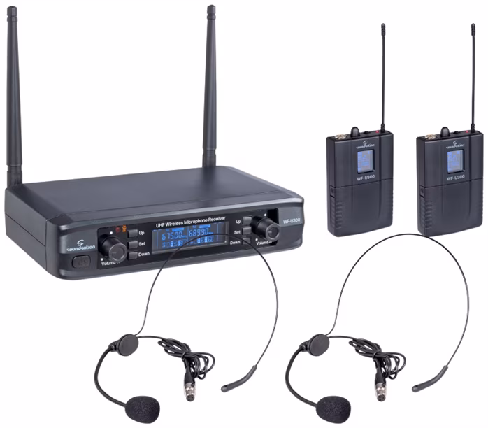 Soundsation WF-U300PP-A2 - Wokalny zestaw bezprzewodowy