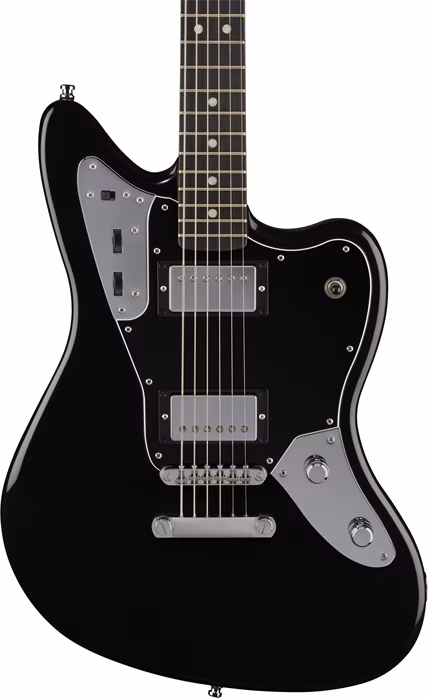 Fender LE Player Fusion Jaguar Baritone EB BLK - Barytonowa gitara elektryczna 