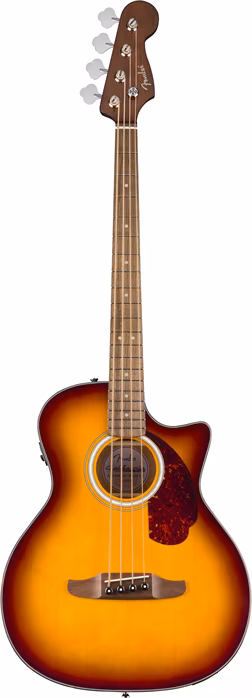 Fender California Deluxe Kingman Bass CE HSB - Elektroakustyczna gitara basowa