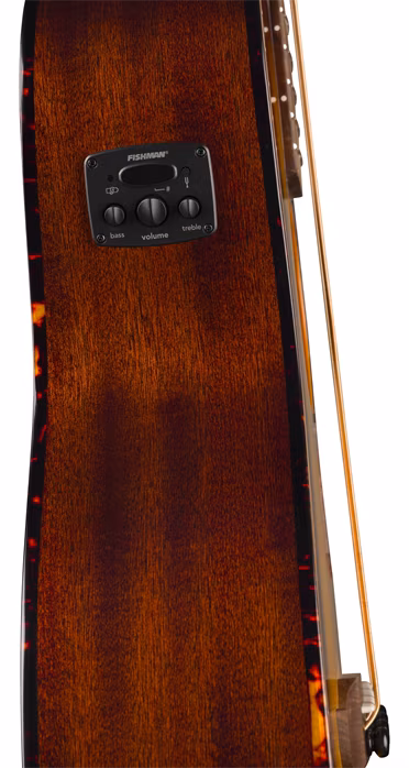 Fender California Deluxe Kingman Bass CE HSB - Elektroakustyczna gitara basowa