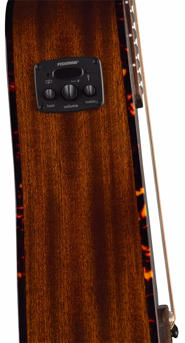Fender California Deluxe Redondo Jr. E NAT MAH - Gitara elektroakustyczna