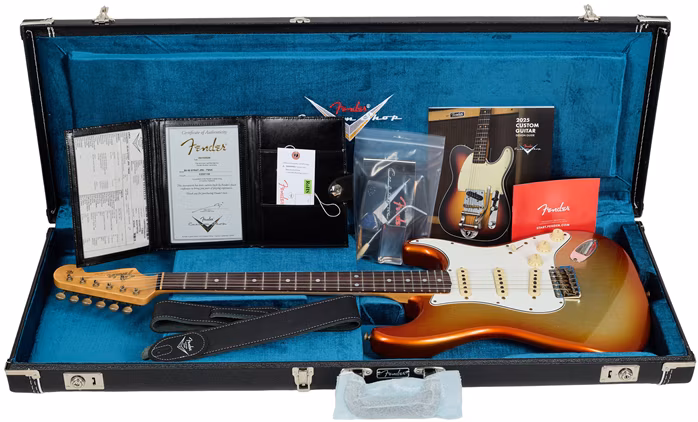 Fender Custom Shop 1965 Stratocaster JRN Relic Twilight Sky - Gitara elektryczna