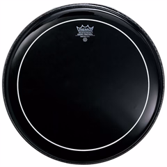 Remo 22" Pinstripe Ebony - Faţă pentru tobă mare