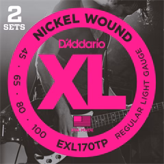 D'Addario EXL170TP - Corzi pentru chitară bass