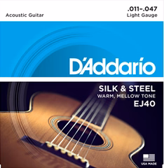 D'Addario EJ40 - Corzi de metal pentru chitară acustică