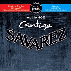 Savarez 510ARJ Alliance Cantiga Mixed Tension - Corzi din nailon pentru chitară clasică