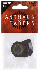 Dunlop Animals As Leaders Tortex Jazz III 0.73 Black - Pene Signature