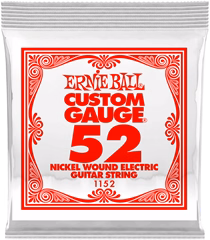 Ernie Ball 1163 Nickel Wound Single .052 - Coardă pentru chitară electrică