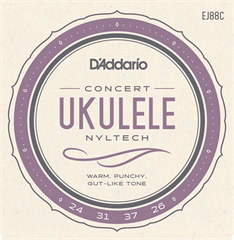 D'Addario EJ88C - Corzi pentru ukelele concert 