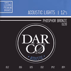 Darco 92/8 Phosphor Bronze Light - Corzi de metal pentru chitară acustică