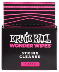 Ernie Ball Wonder Wipes String Cleaner 6-Pack - Cosmetică chitară 