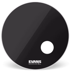 Evans 18" EQ3 Resonant Black - Faţă rezonantă pentru tobă bas 