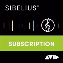 AVID Sibelius Artist Annual New Subscription