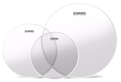 Evans Genera G2 Rock Clear set - Set feţe pentru tom-uri
