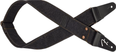 Fender Wrangler Denim Strap Black - Curea chitară