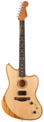 Fender American Acoustasonic Jazzmaster EB NA - Chitară hibridă electro-acustică