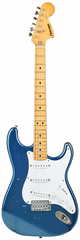 Fernandes 80s Limited Edition 70s Blue Piotrowsky Refin - Chitară electrică