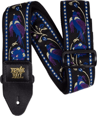 Ernie Ball Classic Jacquard Guitar/Bass Strap - Purple Pleasant Pheasant - Curea chitară
