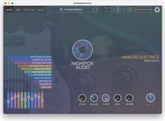NIGHTFOX AUDIO Analog Electrics - Software