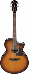 Ibanez AE160S Vintage Mahogany Sunburst - Chitară electro-acustică