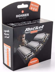 Hohner Rocket ProPack (C-, G-, A-major) - Set muzicuţe 