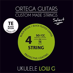 Ortega UKSBK Tenor Low-G - Corzi pentru tenor ukulele