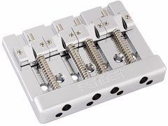 Fender HiMass String-Through Bass Bridge Brass Saddles Chrome - Pod