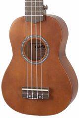Cascha HH 3956 Soprano Ukulele Bundle Brown - Set de ukulele