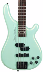 Tune 90s Bass Maniac P/J Lime Green Japan - Chitară bass electrică