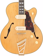 D'Angelico Deluxe 59 Satin Honey - Chitară semi-acustică