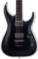 ESP LTD MH-1000NT Bold Binding Black Satin - Chitară electrică