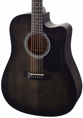 Sigma Guitars DMCE-BKB - Chitară electro-acustică