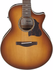Ibanez AE3007FMH Tobacco Edge Burst - Chitară electro-acustică cu şapte coarde