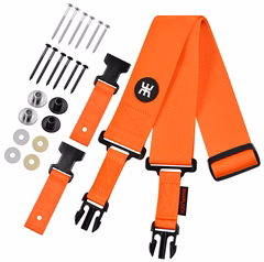 Amumu SNAPLOCK PRO Orange - Curea chitară