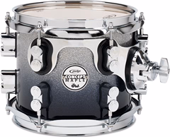 PDP 8" Concept Maple Silver to Black Fade - Tom tom