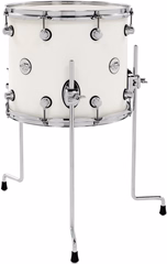 DW 14"x12" Design Series  White Gloss - Floor tom