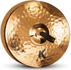 Zildjian 18" K Symphonic light brilliant - Orchestrálne činely