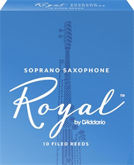 D'Addario Rico Royal Soprano Sax, 2,5, 10  - Saxofónové plátky