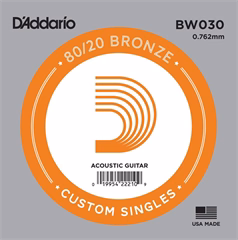 D'Addario BW030 - Kovová struna na akustickú gitaru